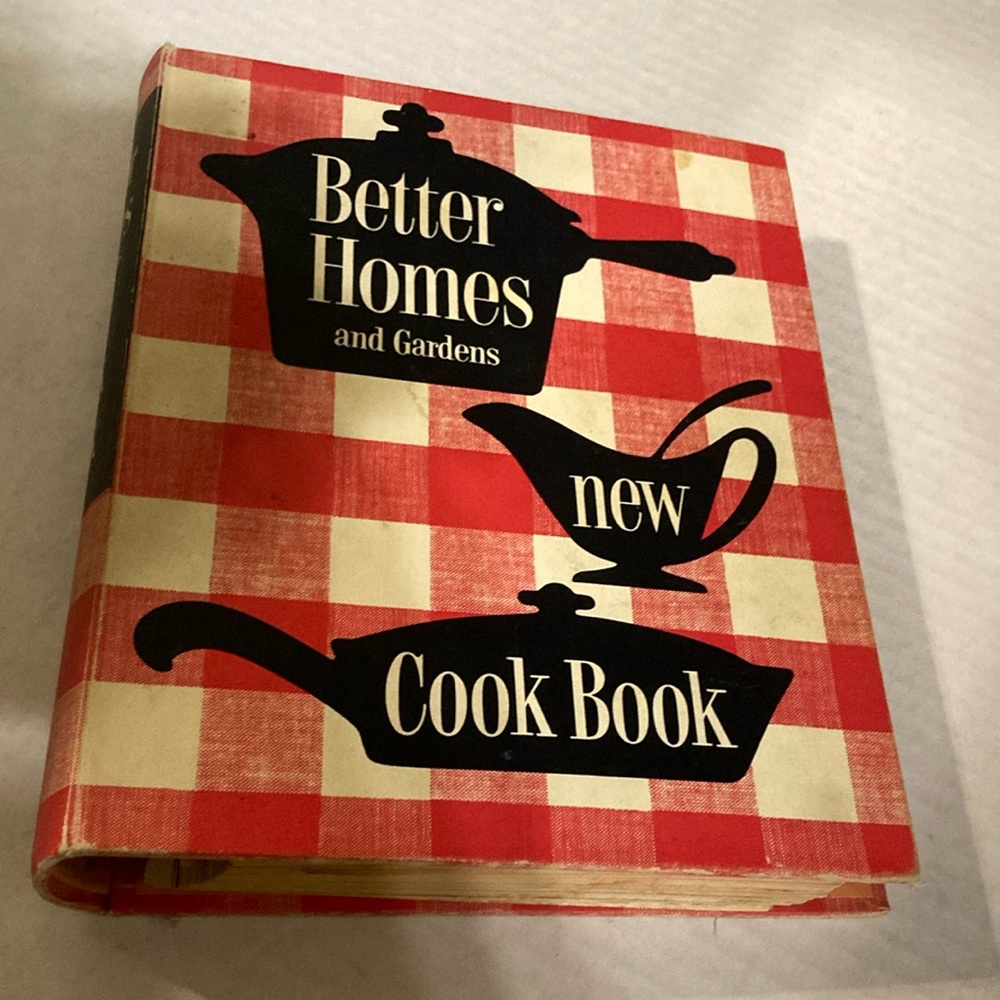 Vintage better homes and gardens cookbook 1953 first edition 7th printing